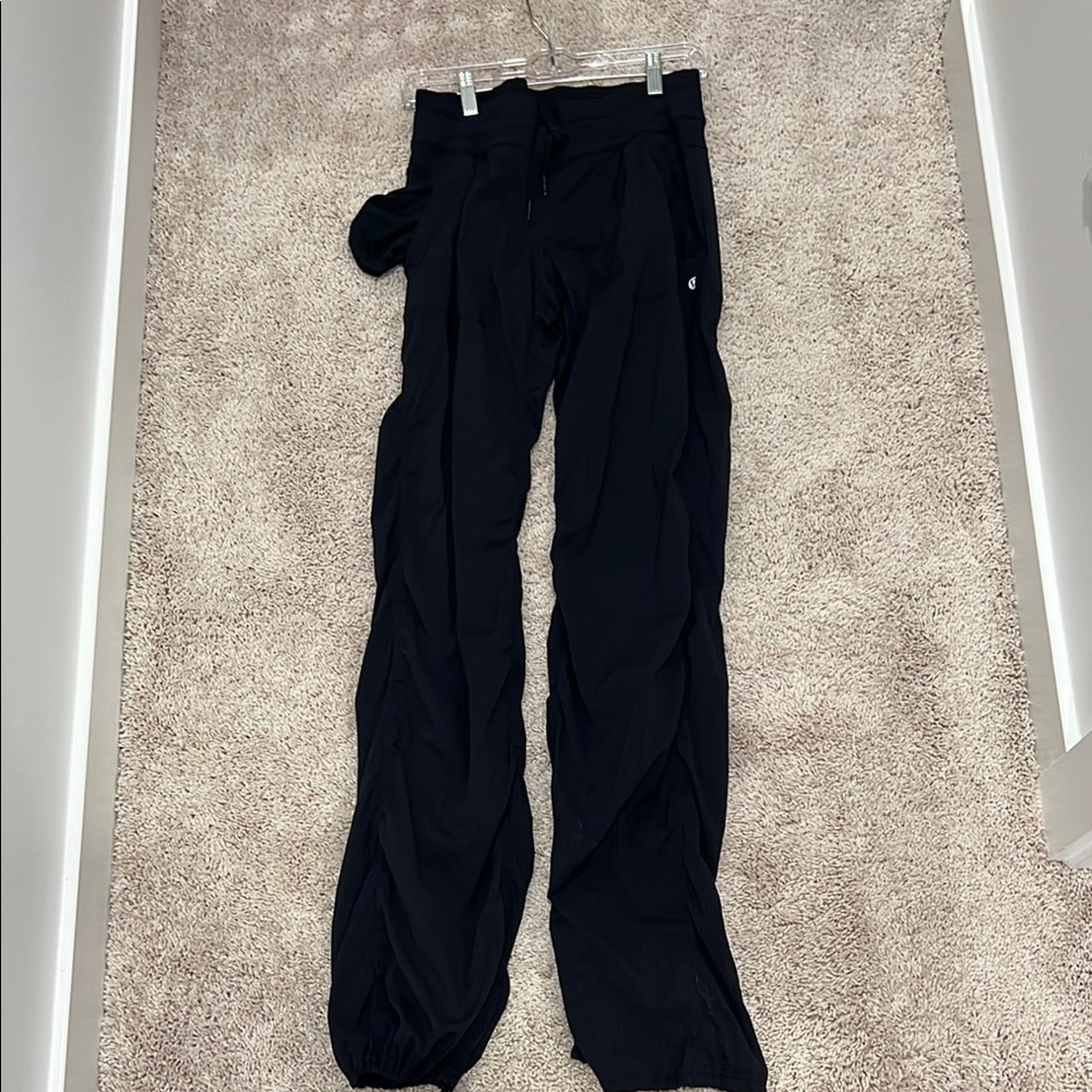 Lululemon Dance Studio straight leg pants.